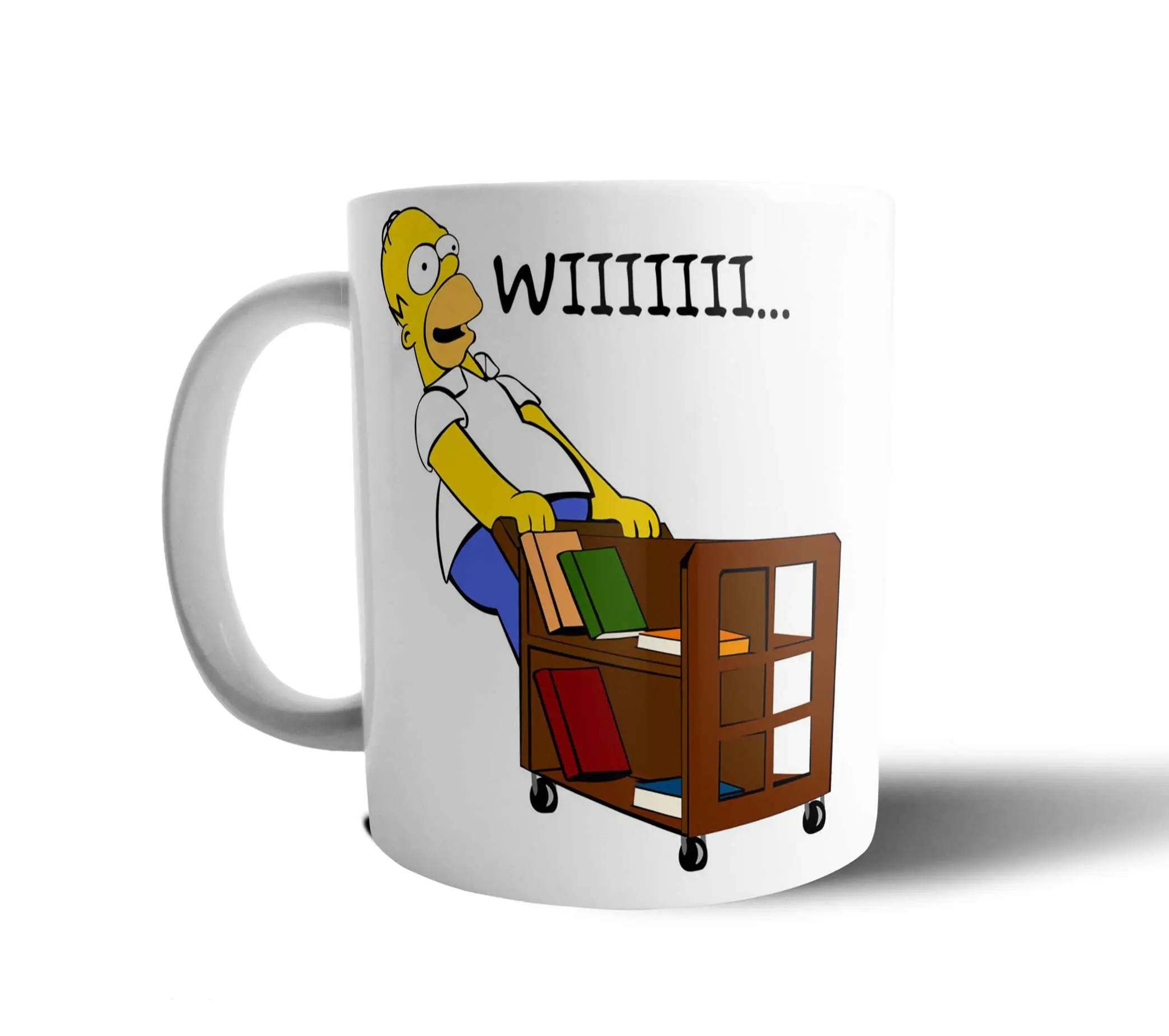 Taza de Cerámica Los Simpson Homero Vas a Morir Moe - vista 2