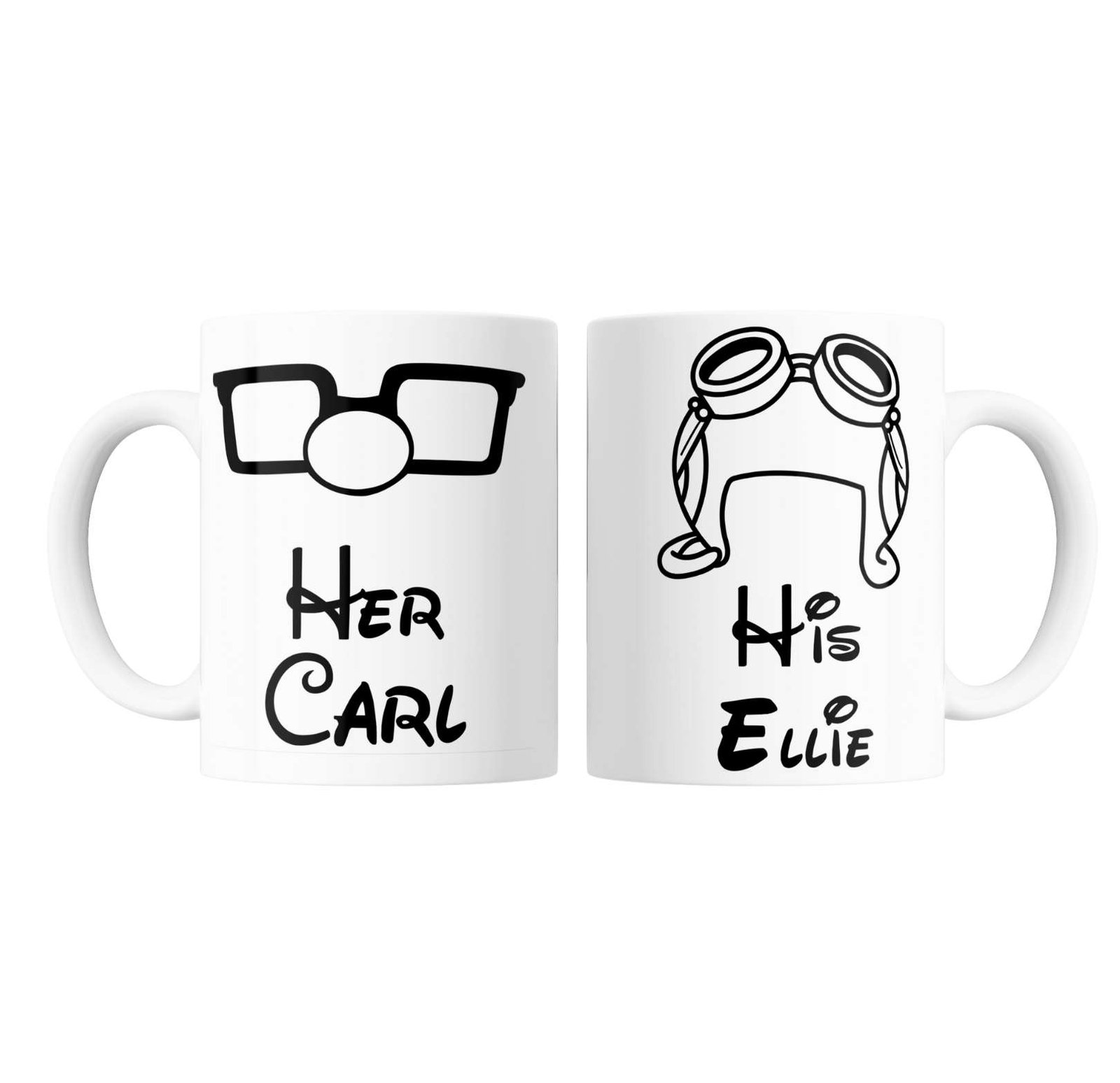 Taza de Cerámica Up Carl y Ellie Pack Parejas - vista 2
