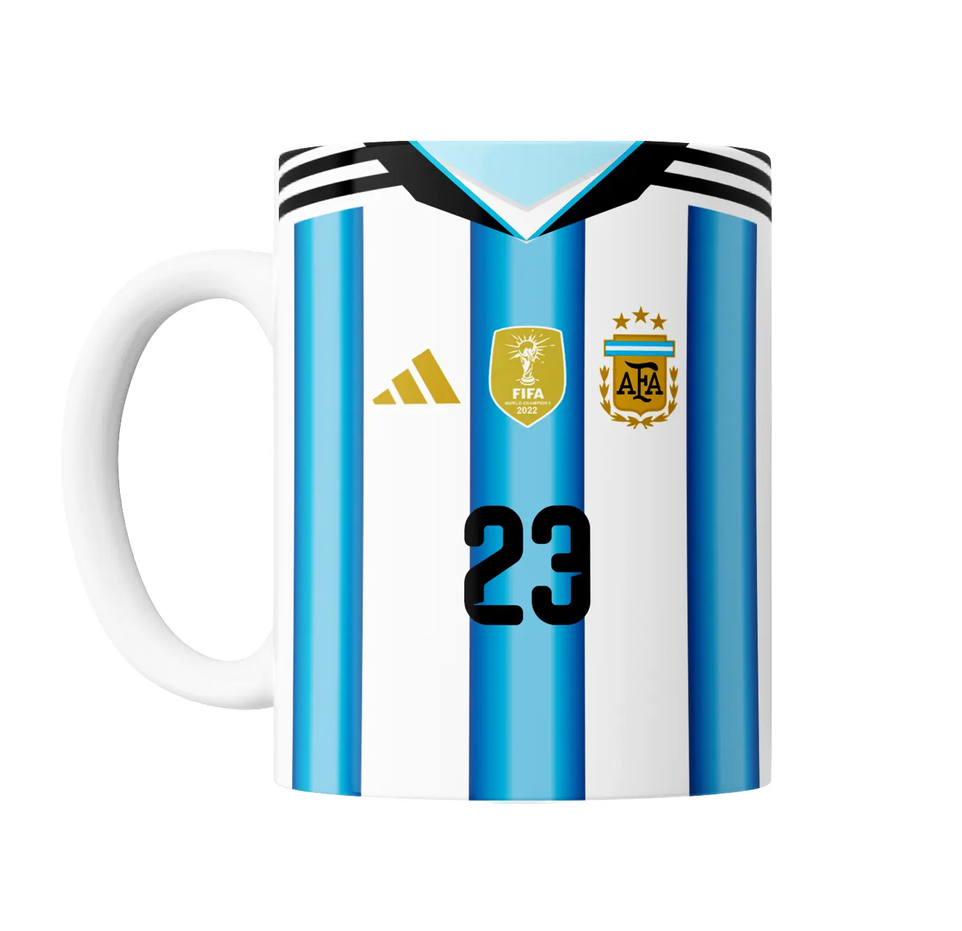 Taza de Cerámica Mundial 2026 Argentina Dibu Martinez 23 - vista 2