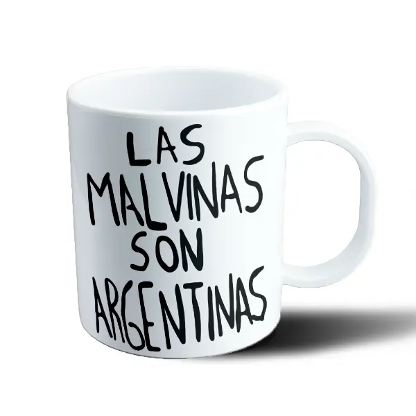 Taza de Plástico Las Malvinas son Argentinas