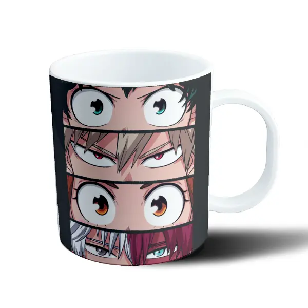 Taza de Plástico My Hero Academia Ojos de Personajes