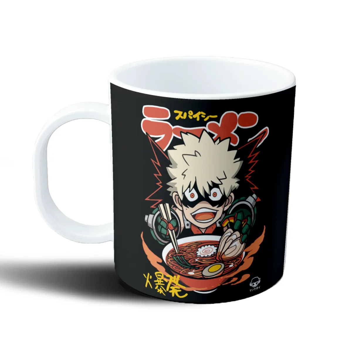Taza de Plástico My Hero Academia Bakugo Chibi Ramen - vista 2