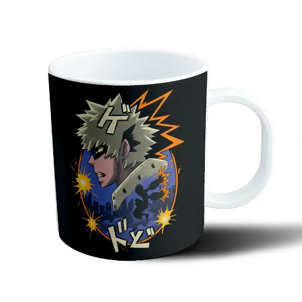 Taza de Plástico My Hero Academia Bakugo Explosión