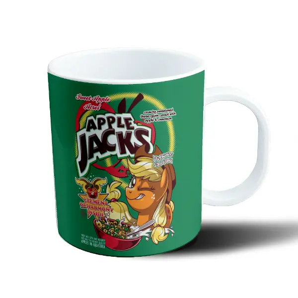 Taza de Plástico My Little Pony Applejack Apple Jacks