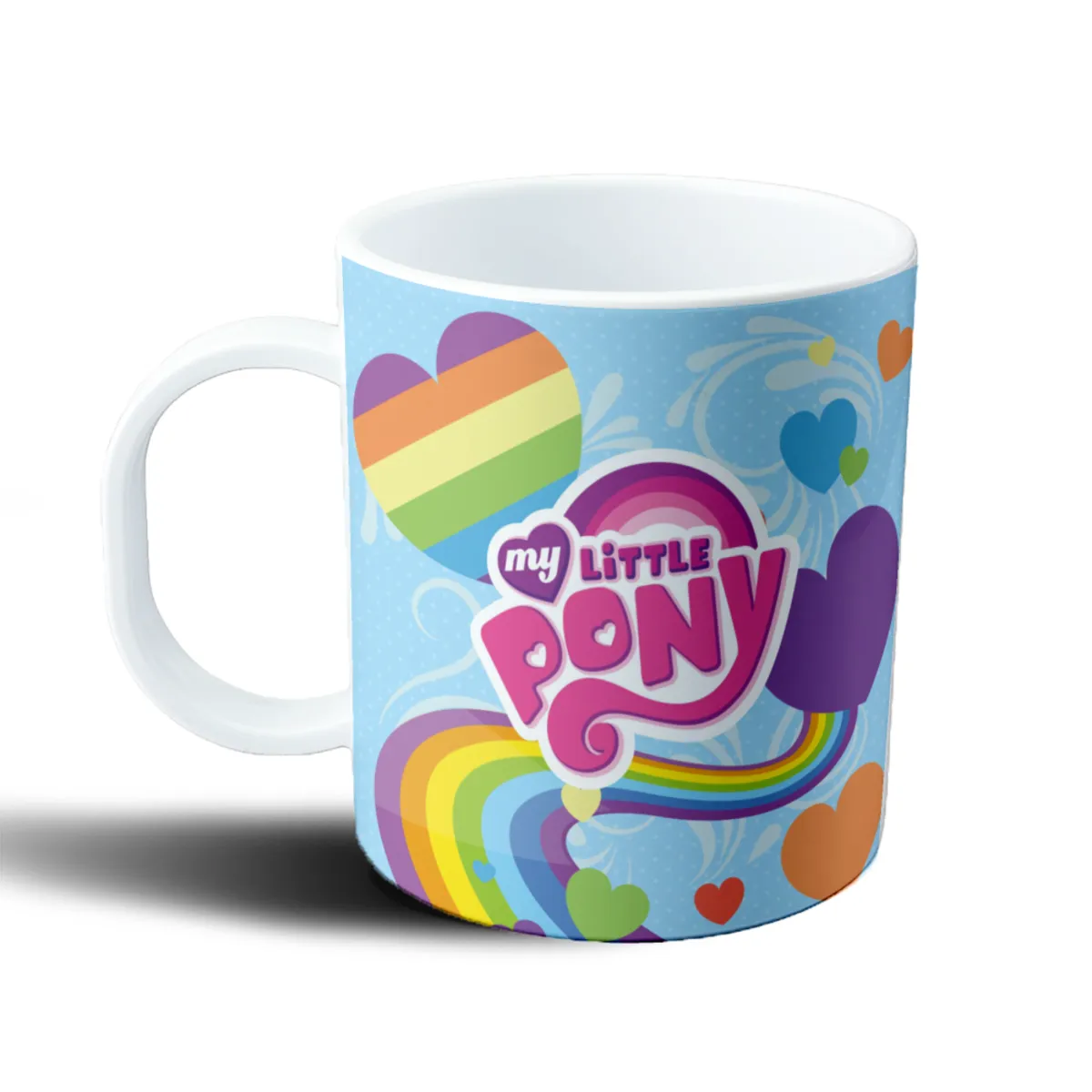 Taza de Plástico My Little Pony Rainbow Dash Arcoíris - vista 2