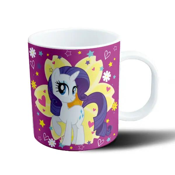 Taza de Plástico My Little Pony Rarity Unicornio