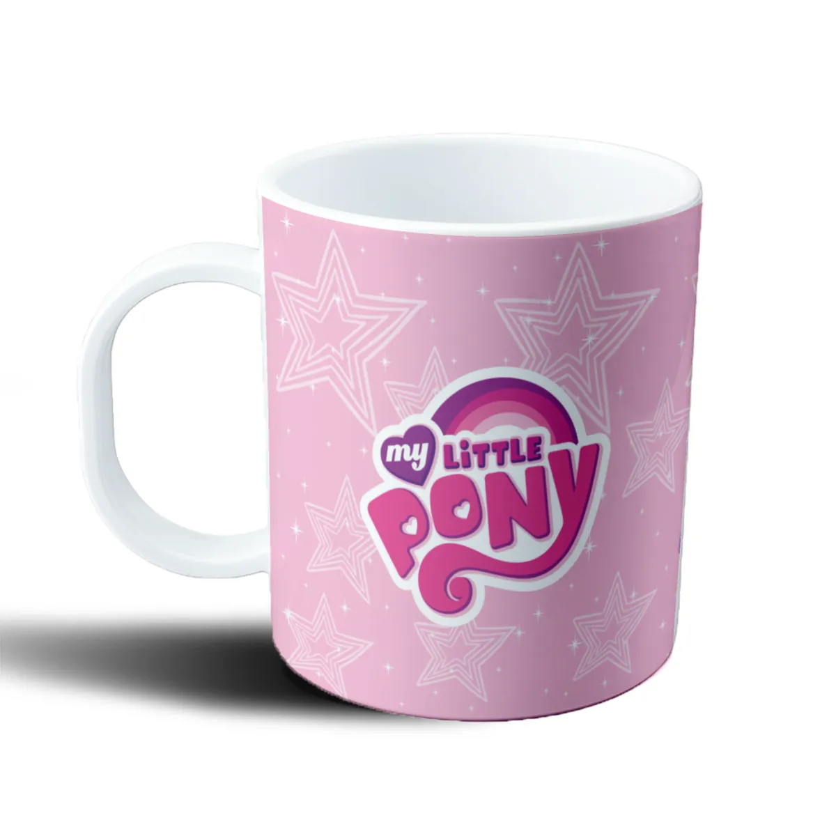 Taza de Plástico My Little Pony Rainbow Dash Pinkie Pie Twilight Sparkle Fluttershy - vista 2