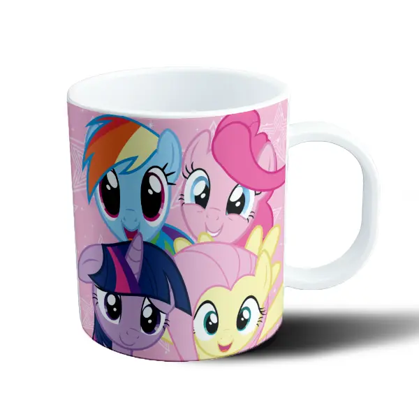Taza de Plástico My Little Pony Rainbow Dash Pinkie Pie Twilight Sparkle Fluttershy
