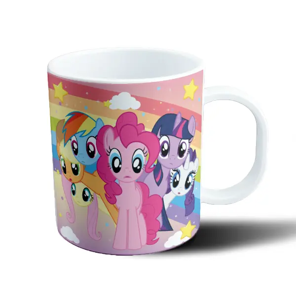 Taza de Plástico My Little Pony Pinkie Pie y Twilight Sparkle