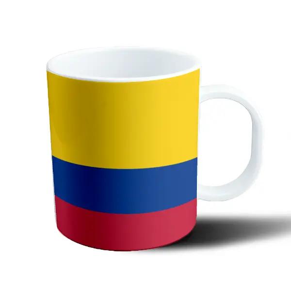 Taza de Plástico Bandera Colombia