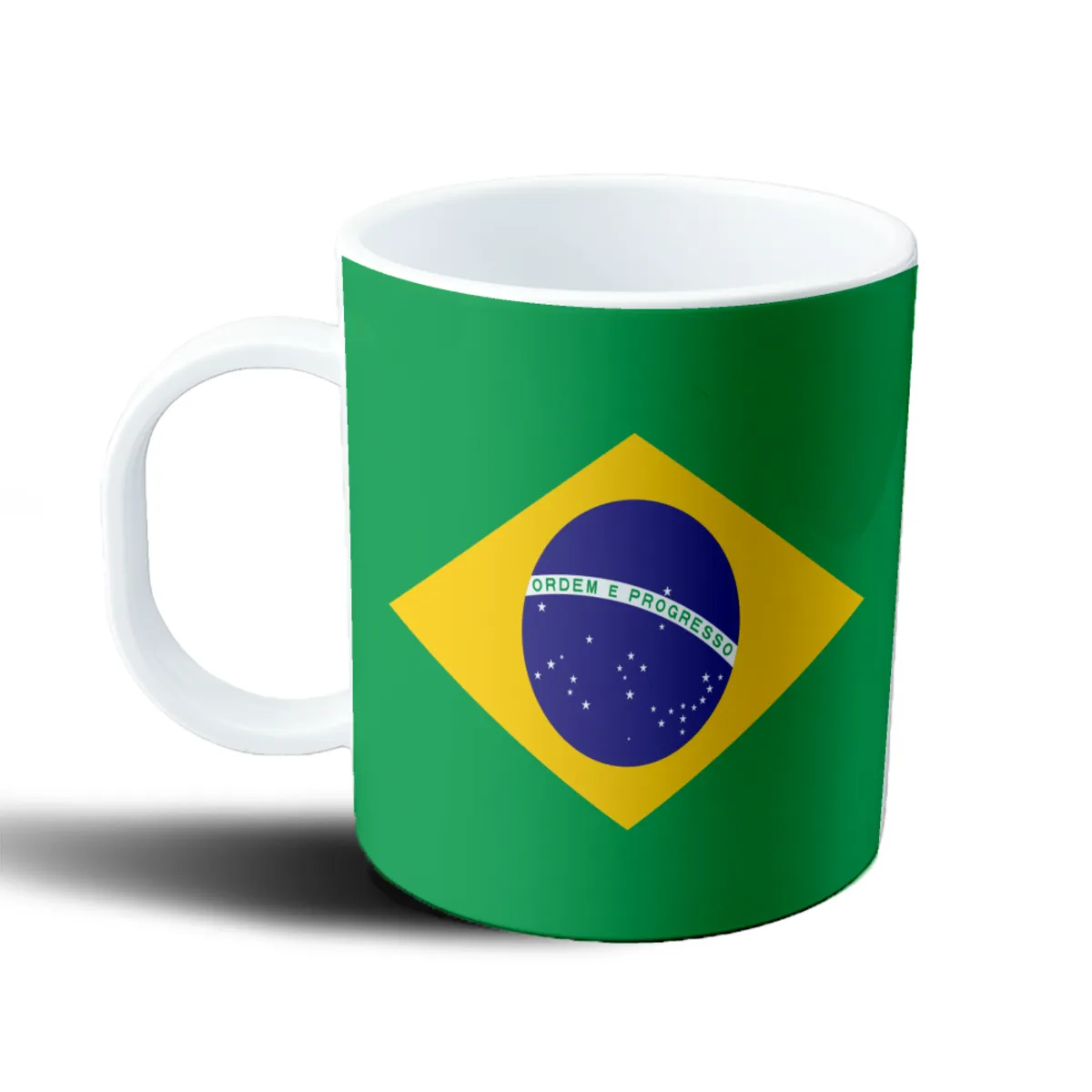 Taza de Plástico Bandera Brasil - vista 2