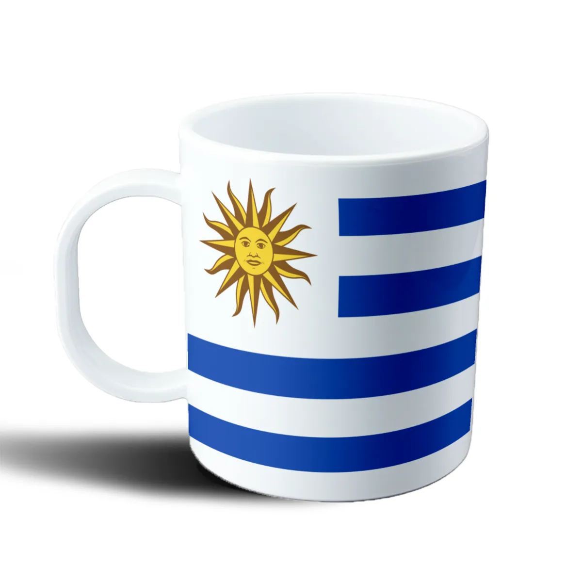 Taza de Plástico Bandera Uruguay - vista 2