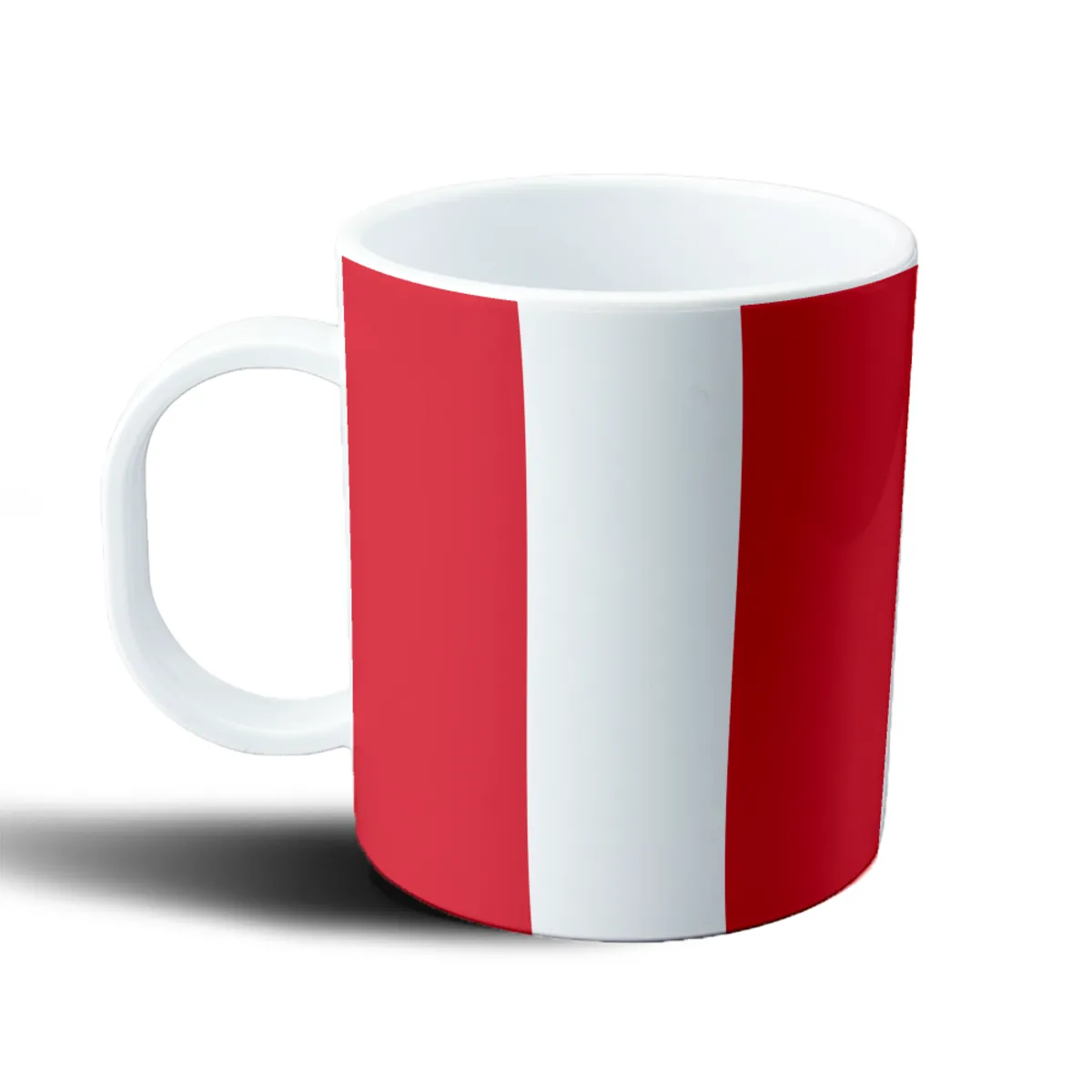 Taza de Plástico Bandera Perú - vista 2