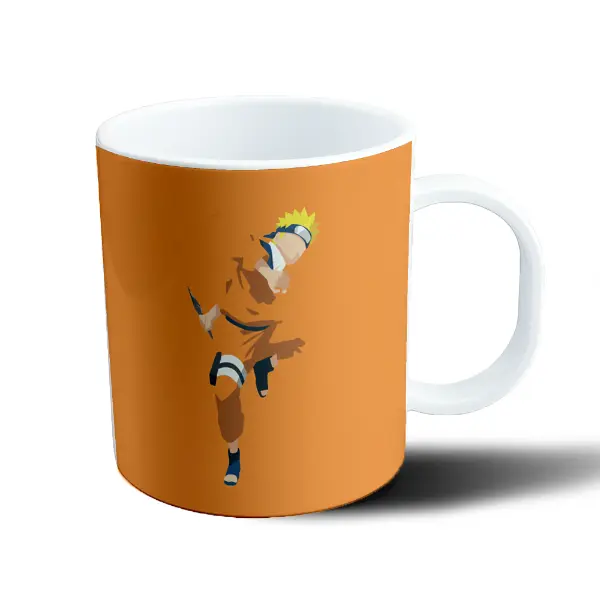 Taza de Plástico Naruto Uzumaki Pose de Ataque