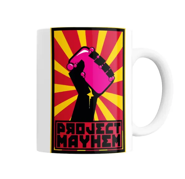 Taza de Cerámica Club de la Pelea Project Mayhem