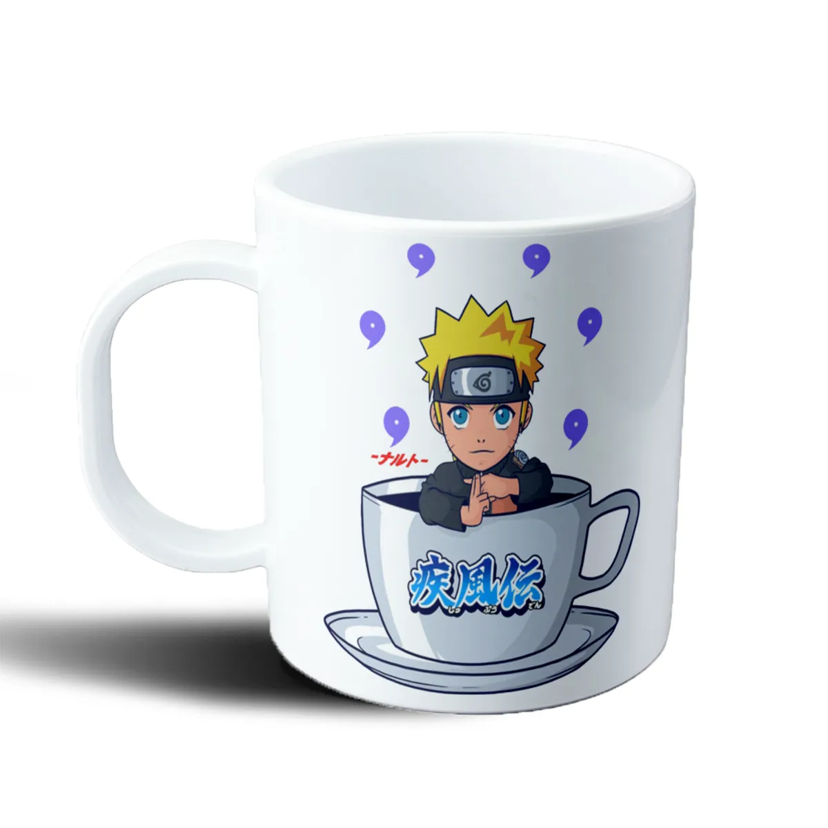 Taza de Plástico Naruto Chibi Taza Shippuden Té - vista 2