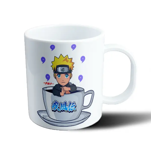 Taza de Plástico Naruto Chibi Taza Shippuden Té