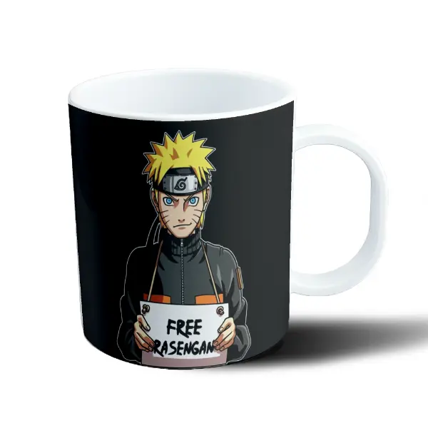 Taza de Plástico Naruto Uzumaki Free Rasengan