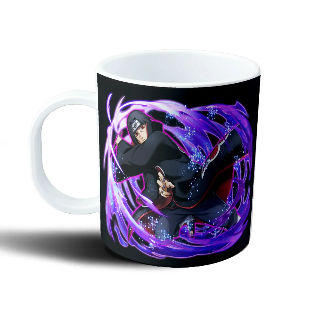 Taza de Plástico Naruto Itachi Uchiha Susanoo Violeta - vista 2