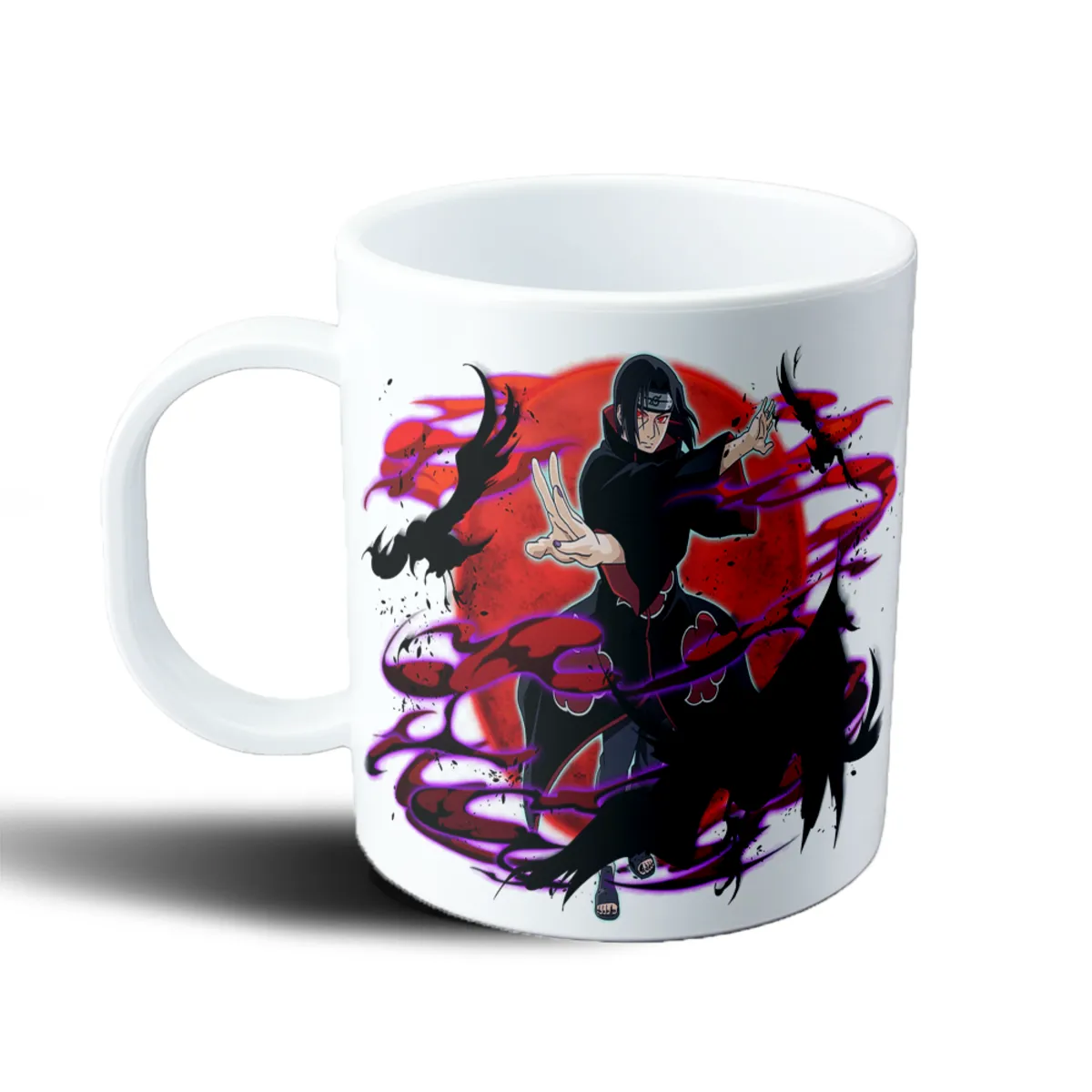 Taza de Plástico Naruto Itachi Uchiha Akatsuki - vista 2