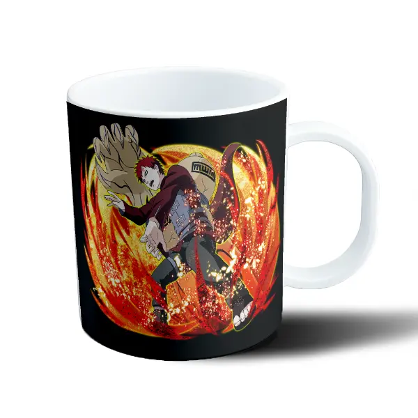 Taza de Plástico Naruto Gaara Arena y Calabaza Ultra