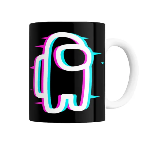 Taza de Cerámica Among Us Tripulante Glitch