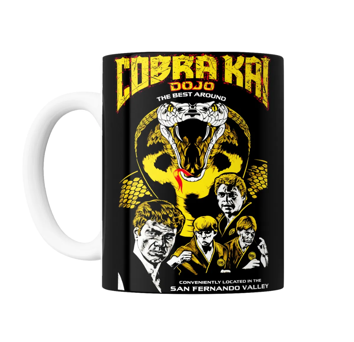 Taza de Cerámica Cobra Kai Dojo The Best Around - vista 2