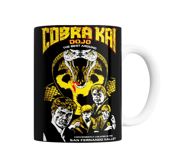 Taza de Cerámica Cobra Kai Dojo The Best Around
