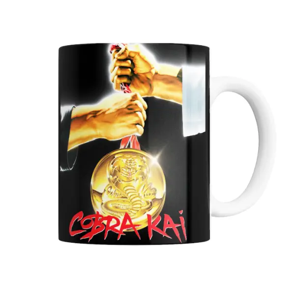 Taza de Cerámica Cobra Kai Medalla Dorada