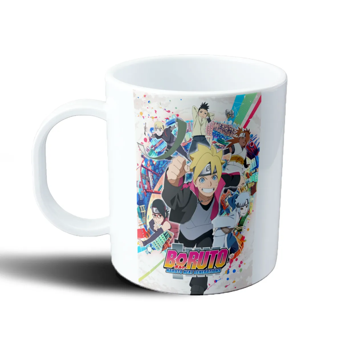 Taza de Plástico Naruto Boruto Next Generations - vista 2
