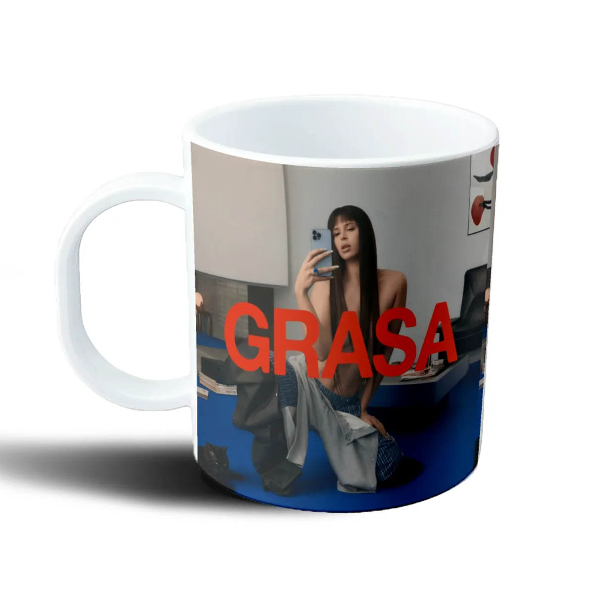 Taza de Plástico Nathy Peluso GRASA - vista 2