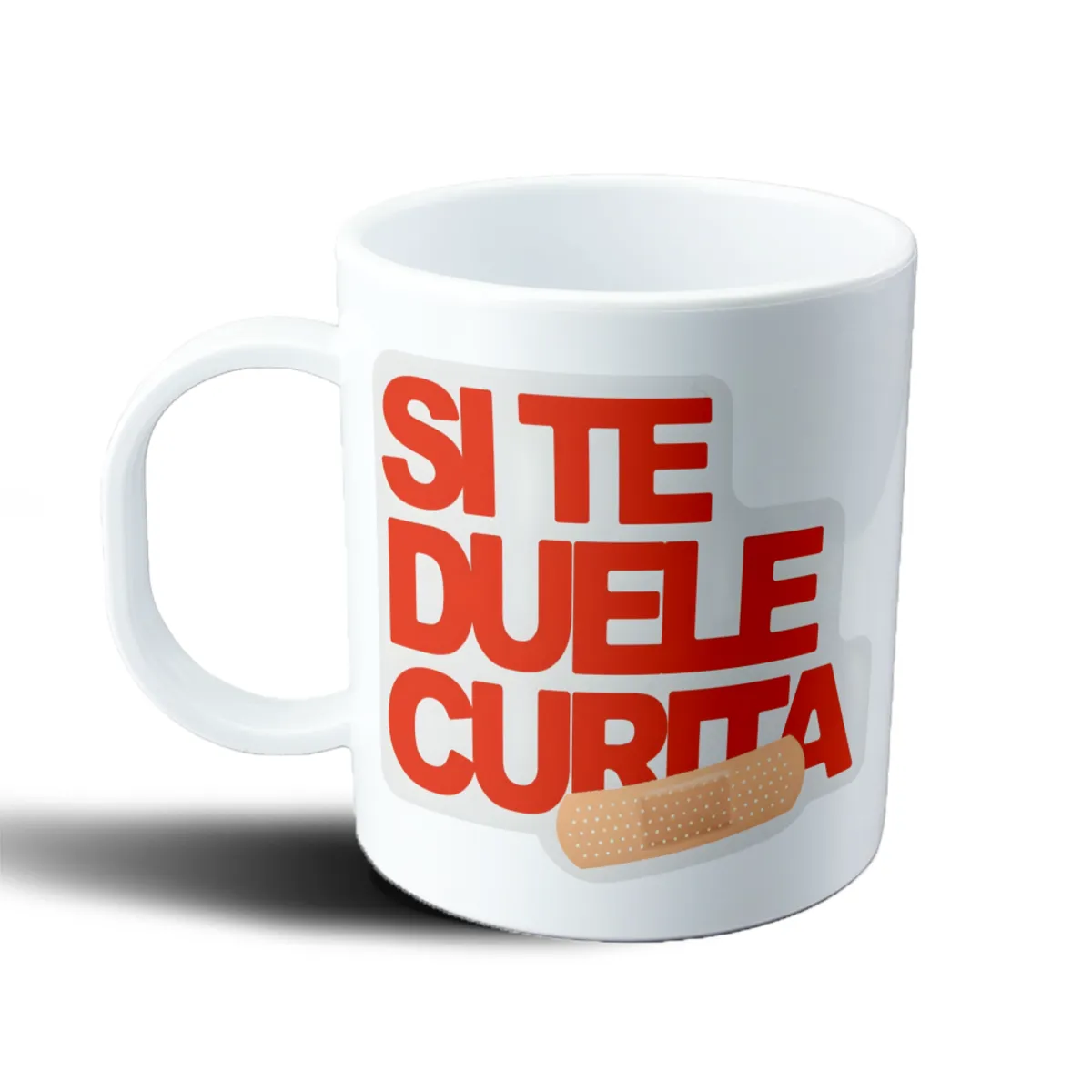 Taza de Plástico Nathy Peluso Si Te Duele Cura - vista 2