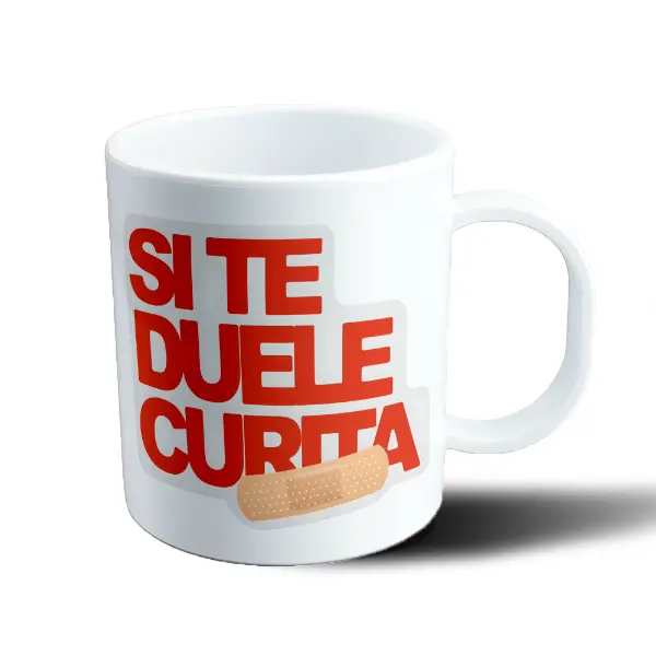 Taza de Plástico Nathy Peluso Si Te Duele Cura