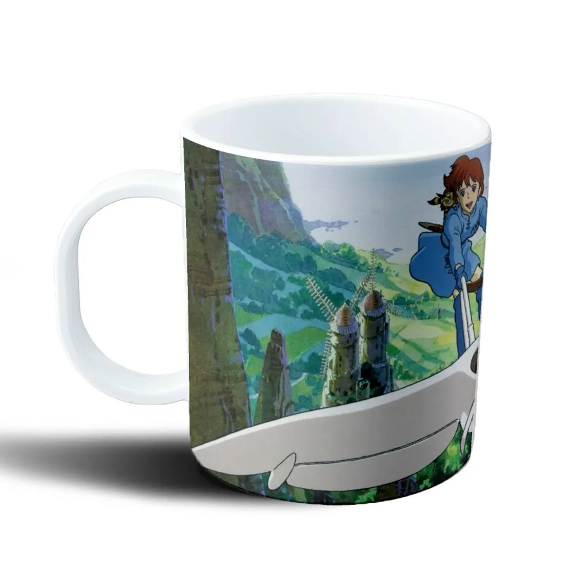 Taza de Plástico Nausicaä del Valle del Viento Planeador - vista 2
