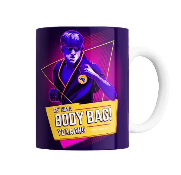 Taza de Cerámica Cobra Kai Tommy Get Him a Body Bag