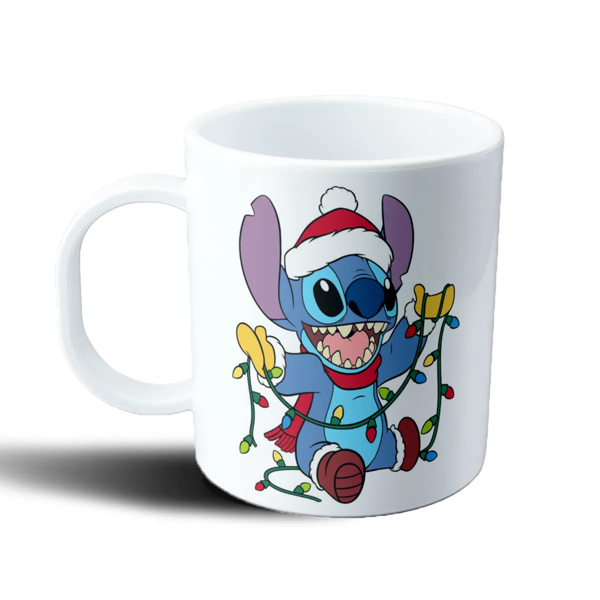 Taza de Plástico Stitch Navidad con Luces - vista 2