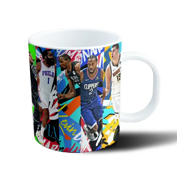 Taza de Plástico NBA Estrellas Warriors 30 Lillard Blazers