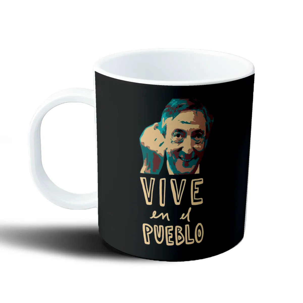 Taza de Plástico Nestor Vive en el Pueblo - vista 2