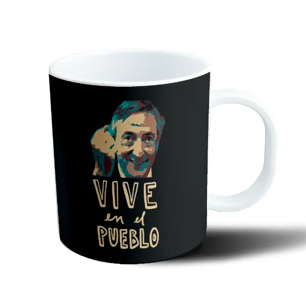 Taza de Plástico Nestor Vive en el Pueblo