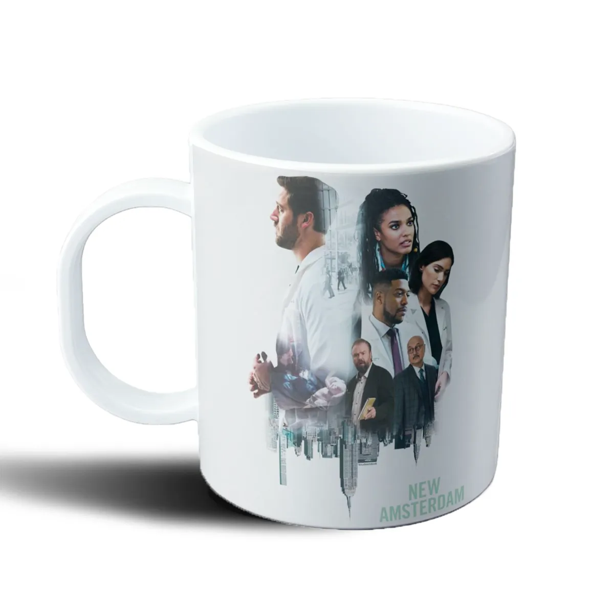 Taza de Plástico New Amsterdam Equipo Médico Hospital - vista 2