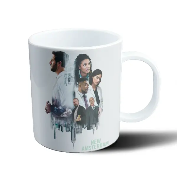 Taza de Plástico New Amsterdam Equipo Médico Hospital