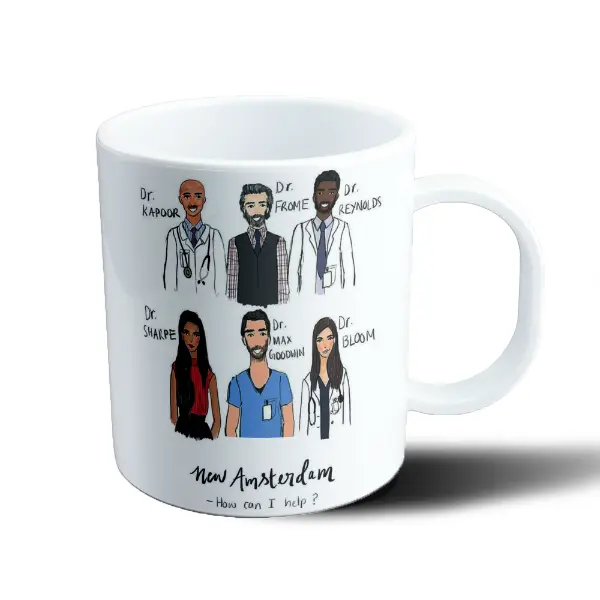 Taza de Plástico New Amsterdam Equipo Médico