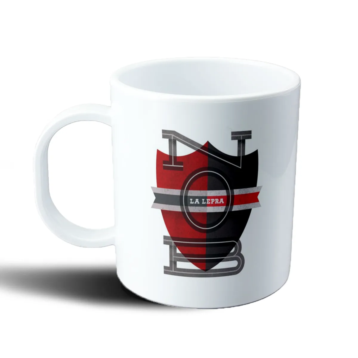 Taza de Plástico Newells Old Boys Escudo La Lepra - vista 2