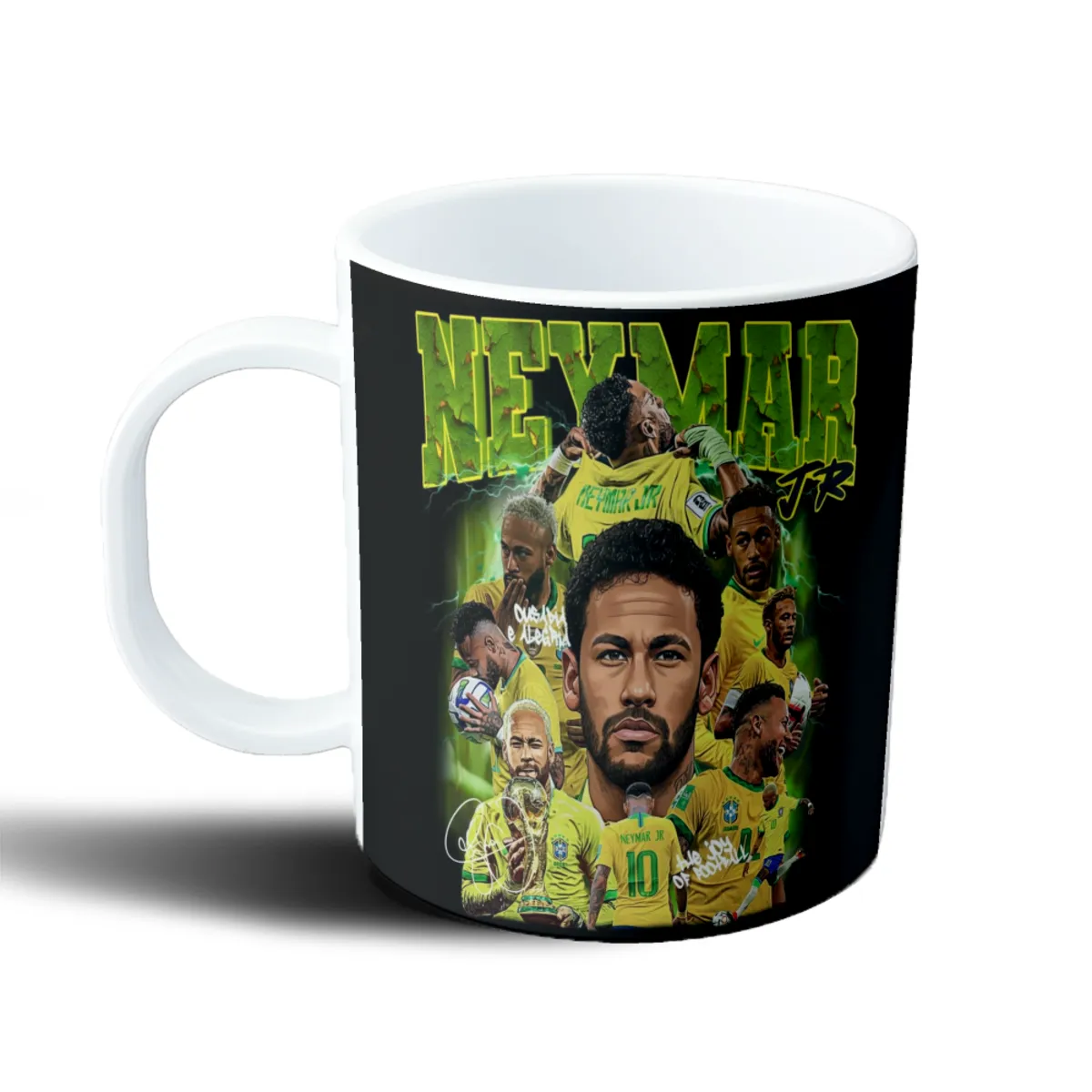 Taza de Plástico Neymar Jr Selección Brasil - vista 2