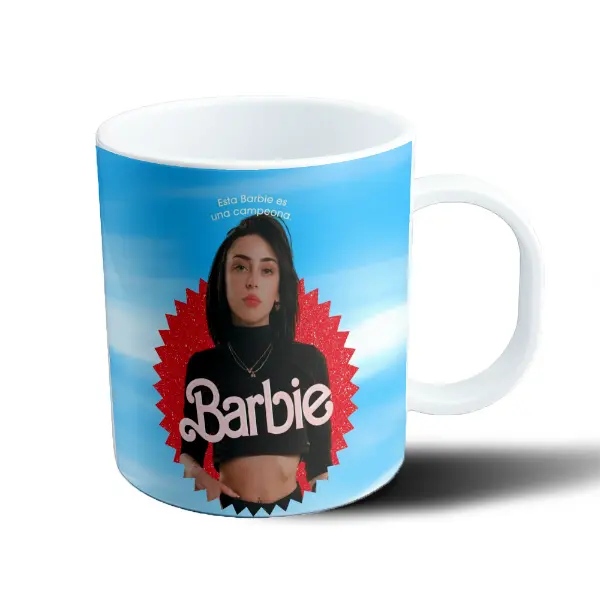 Taza de Plástico Nicki Nicole Barbie Campeona