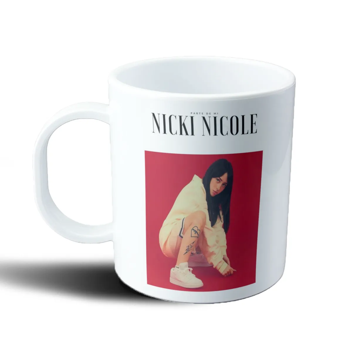 Taza de Plástico Nicki Nicole Parte de Mi - vista 2