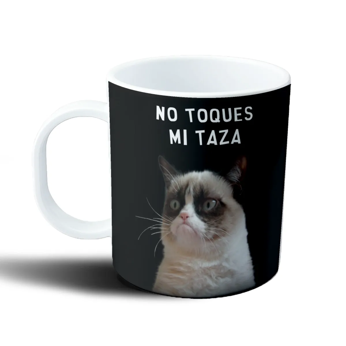 Taza de Plástico Grumpy Cat No Toques Mi Taza - vista 2