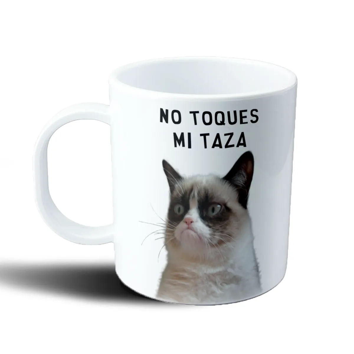 Taza de Plástico Grumpy Cat No Toques Mi Taza - vista 2