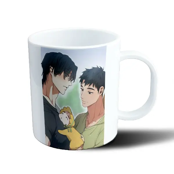 Taza de Plástico Nuestros Dias Soleados Familia con Bebé