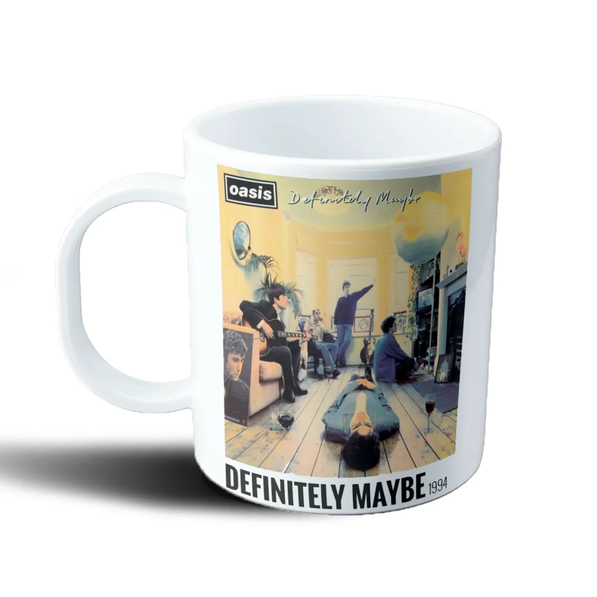 Taza de Plástico Oasis Definitely Maybe 1994 - vista 2